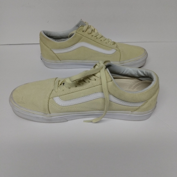 Unisex Van's Off The Wall Neon Yellow Green Suede, sz 9 men's, 10.5 lad… - Picture 1 of 6
